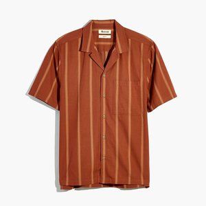 Madewell Cotton-Blend Boxy Camp Shirt